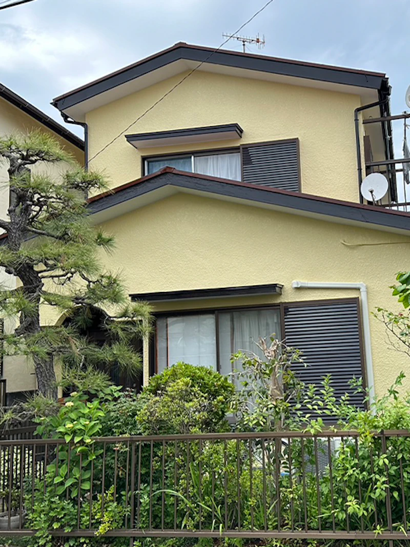 戸建ての外壁塗装・屋根塗装工事（茅ヶ崎市）の施工後