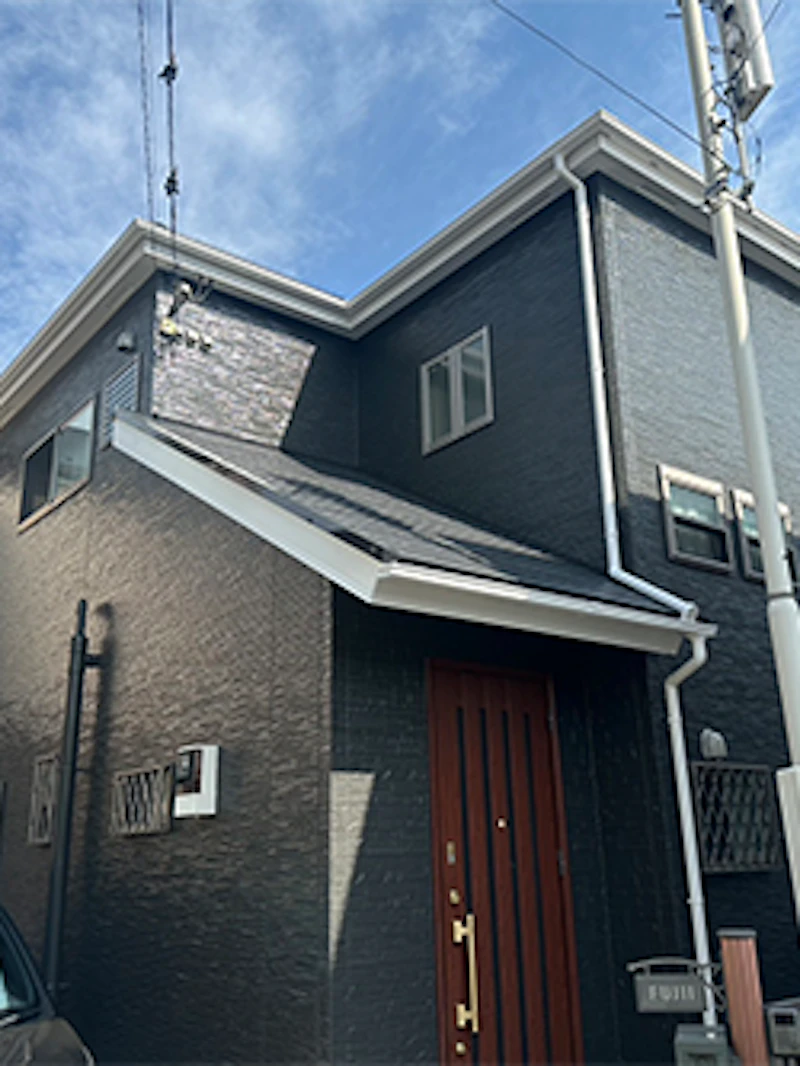 戸建ての外壁塗装工事（茅ヶ崎市）の施工後