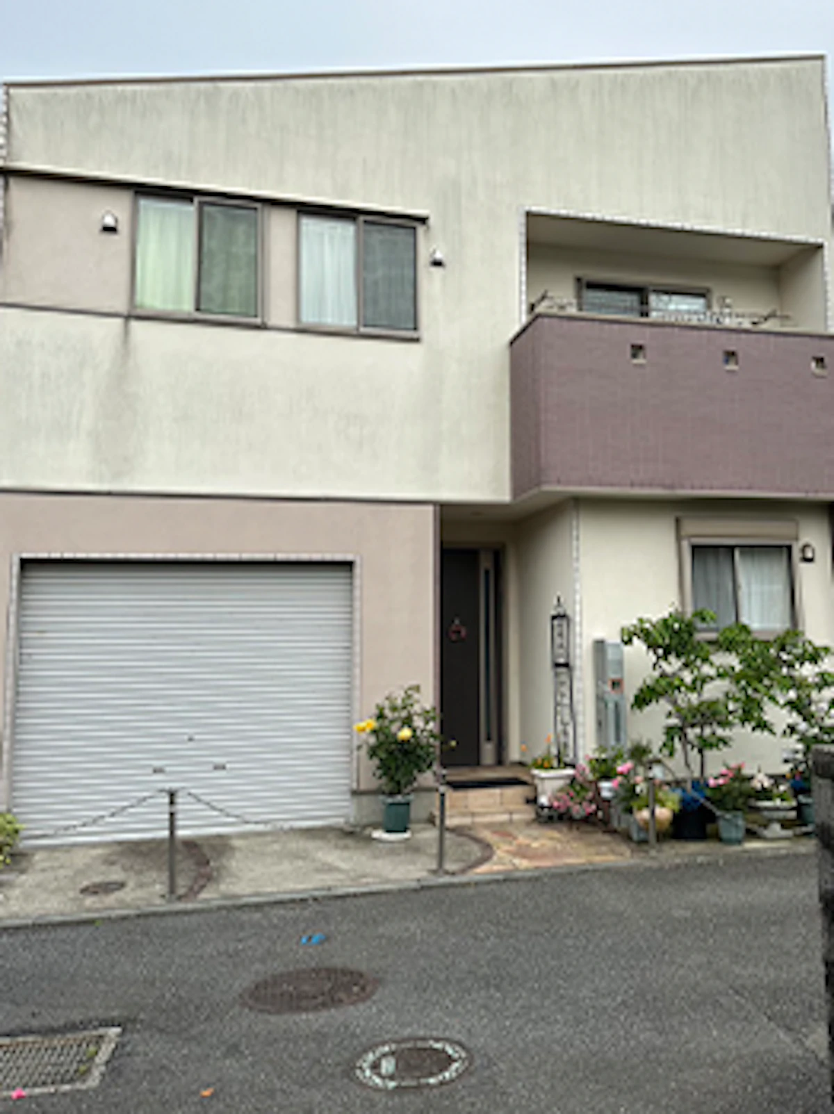 戸建ての外壁・屋根塗装（平塚市）の施工前