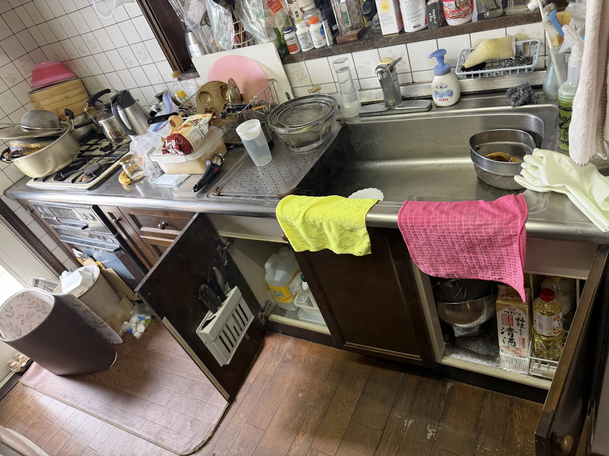 キッチン改修工事の施工前