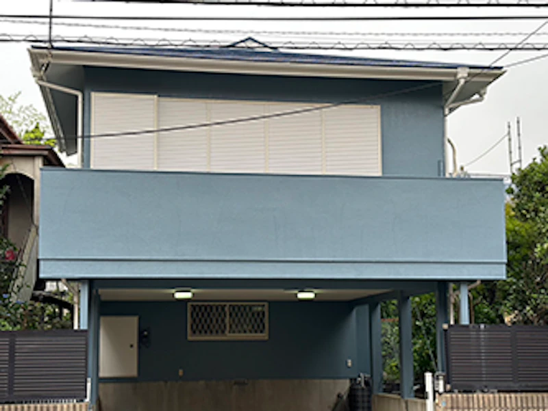 戸建て外壁塗装工事（茅ヶ崎市）の施工後