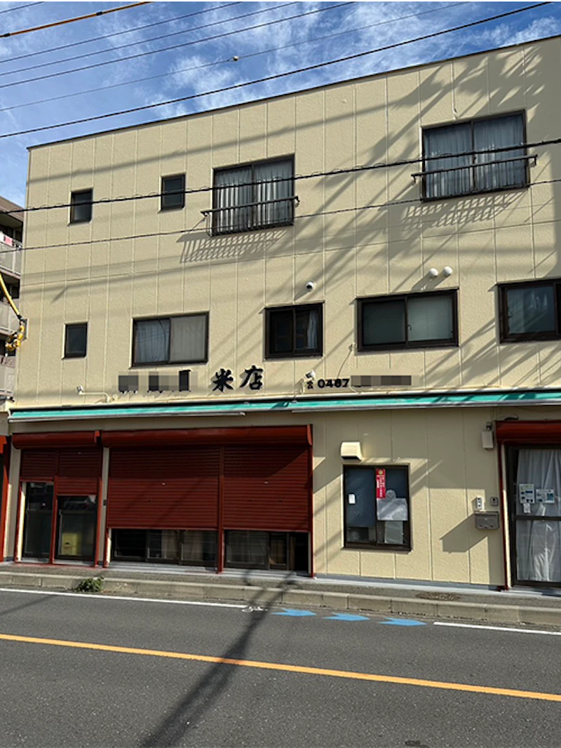 店舗の外壁塗装工事（茅ヶ崎市）の施工後