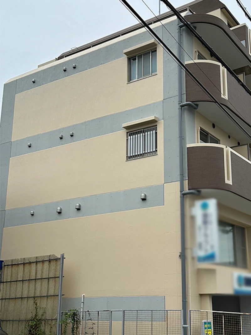 マンションの外壁塗装工事（茅ヶ崎市）の施工後