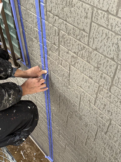 屋根工事 施工時の様子 1