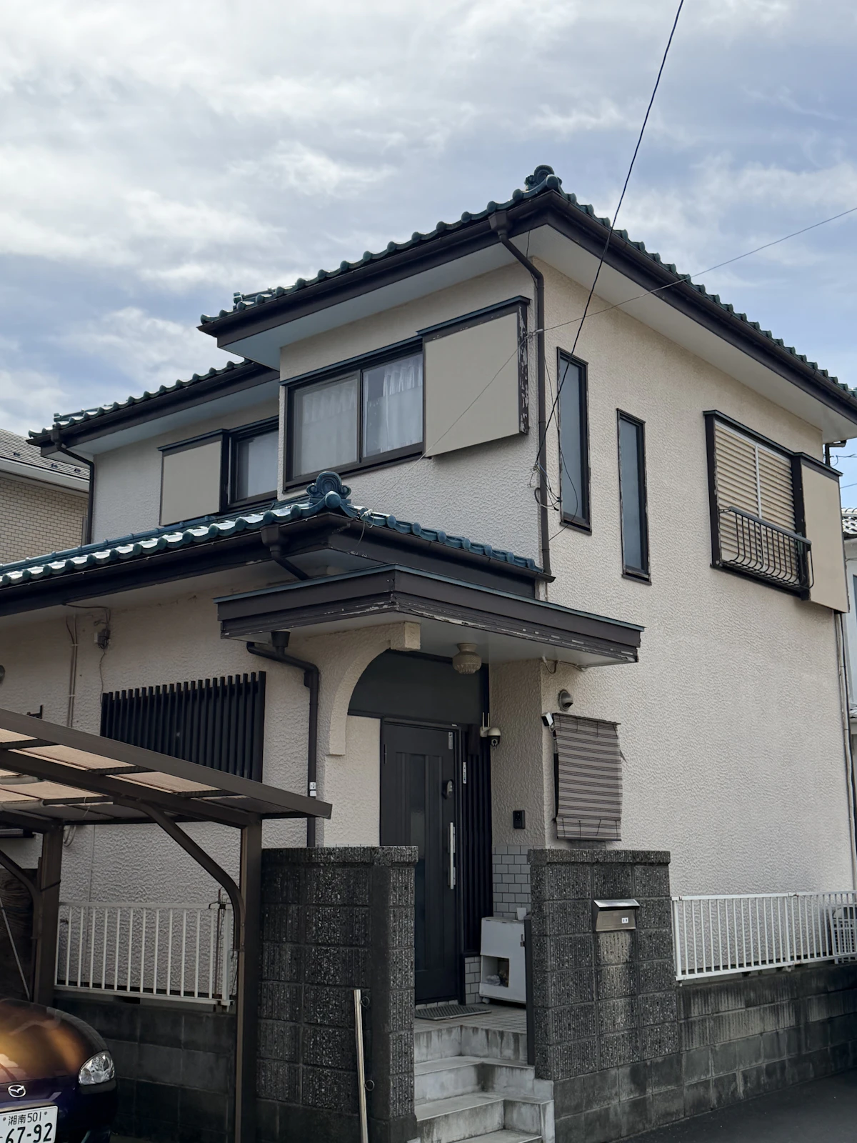 外壁塗装の施工前
