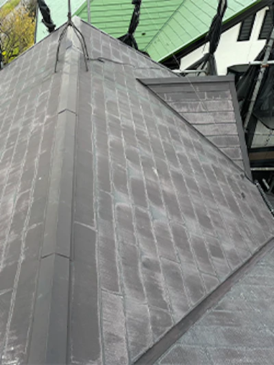 戸建ての外壁塗装・防水工事（茅ヶ崎市） 施工時の様子 2