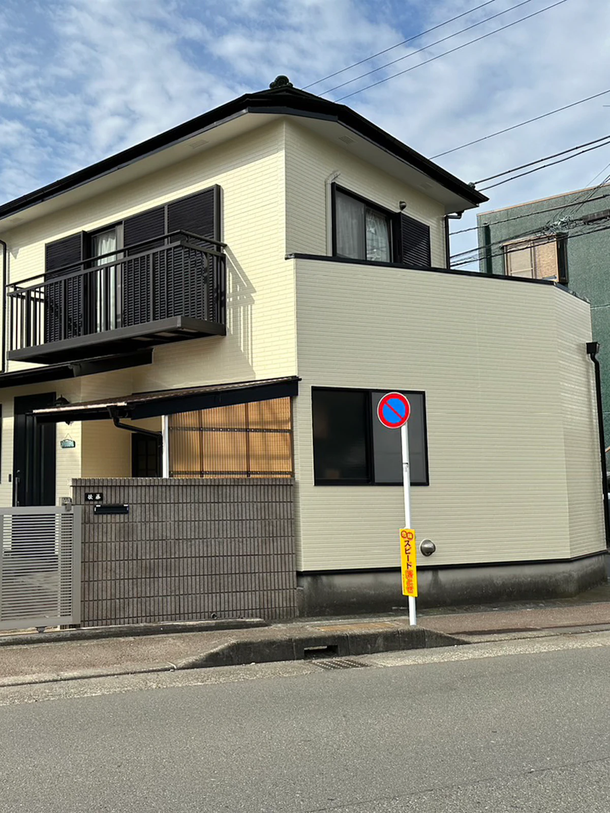 戸建ての外壁塗装工事（寒川町）の施工後
