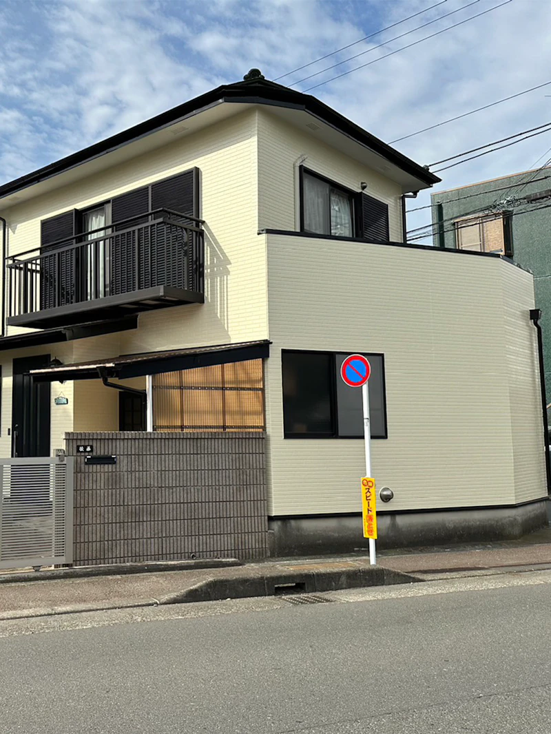 戸建ての外壁塗装工事（寒川町）の施工後