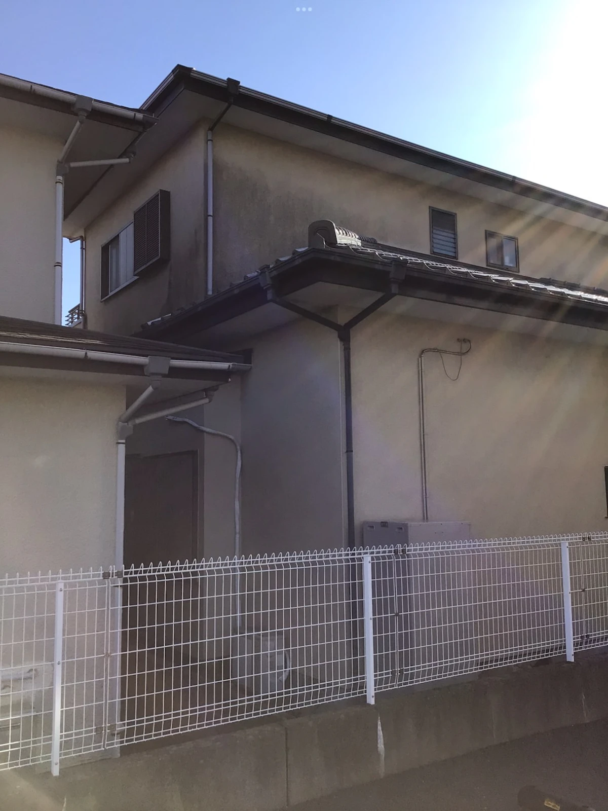 戸建ての外壁塗装工事（茅ヶ崎市）の施工前