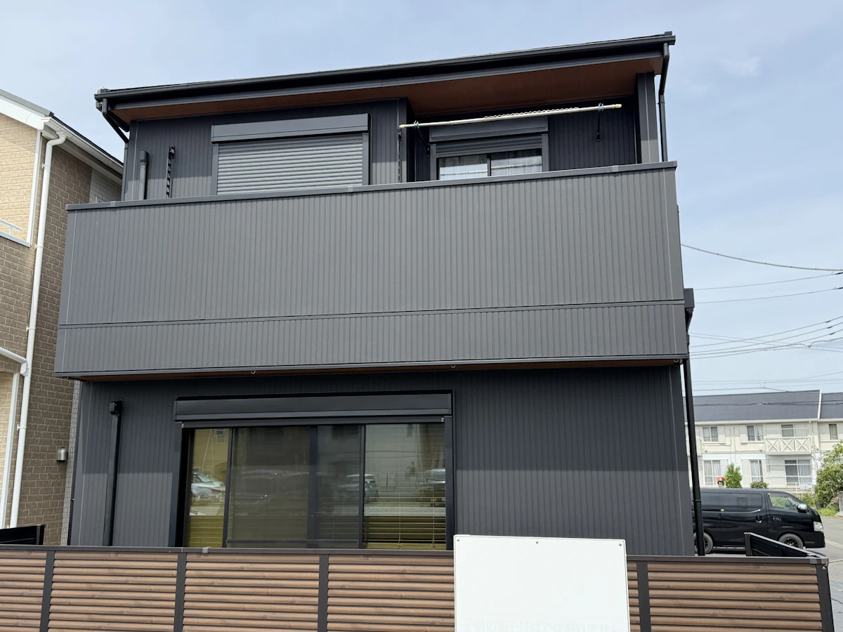 外壁、屋根塗装の施工後