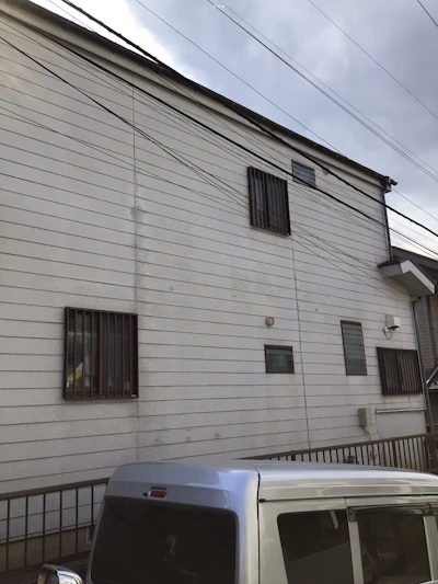 戸建ての外壁塗装工事（横浜市） 施工時の様子 1