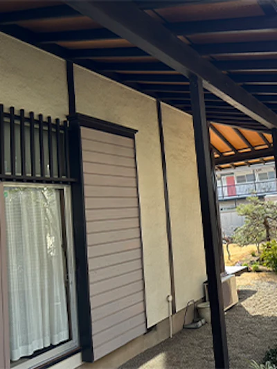 戸建ての外壁塗装・屋根塗装工事（茅ヶ崎市） 施工時の様子 1