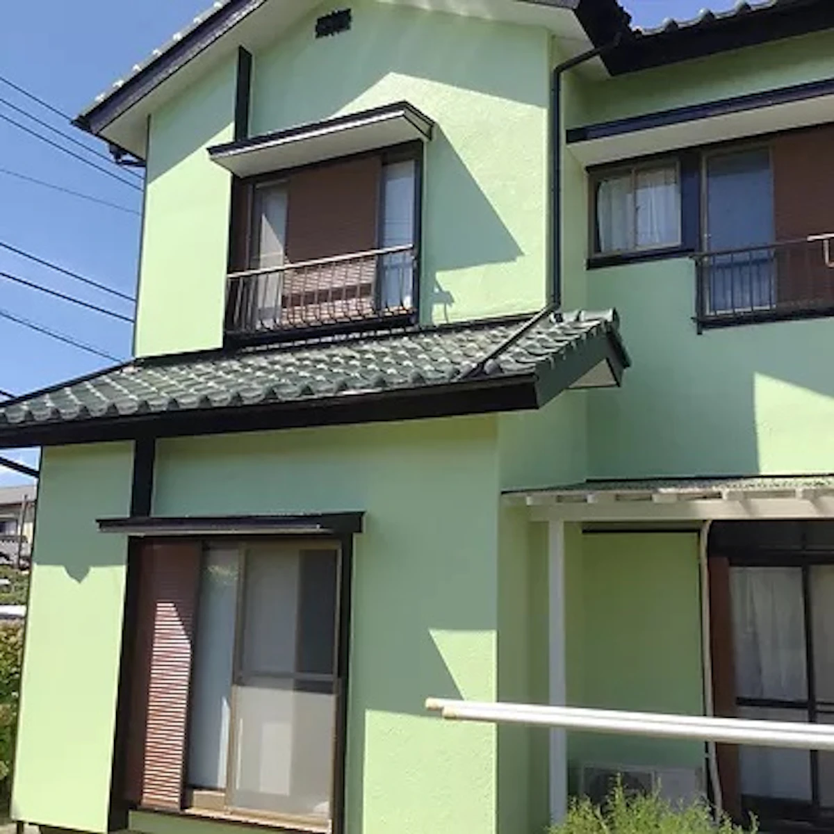 戸建ての外壁塗装工事（茅ヶ崎市）の施工後