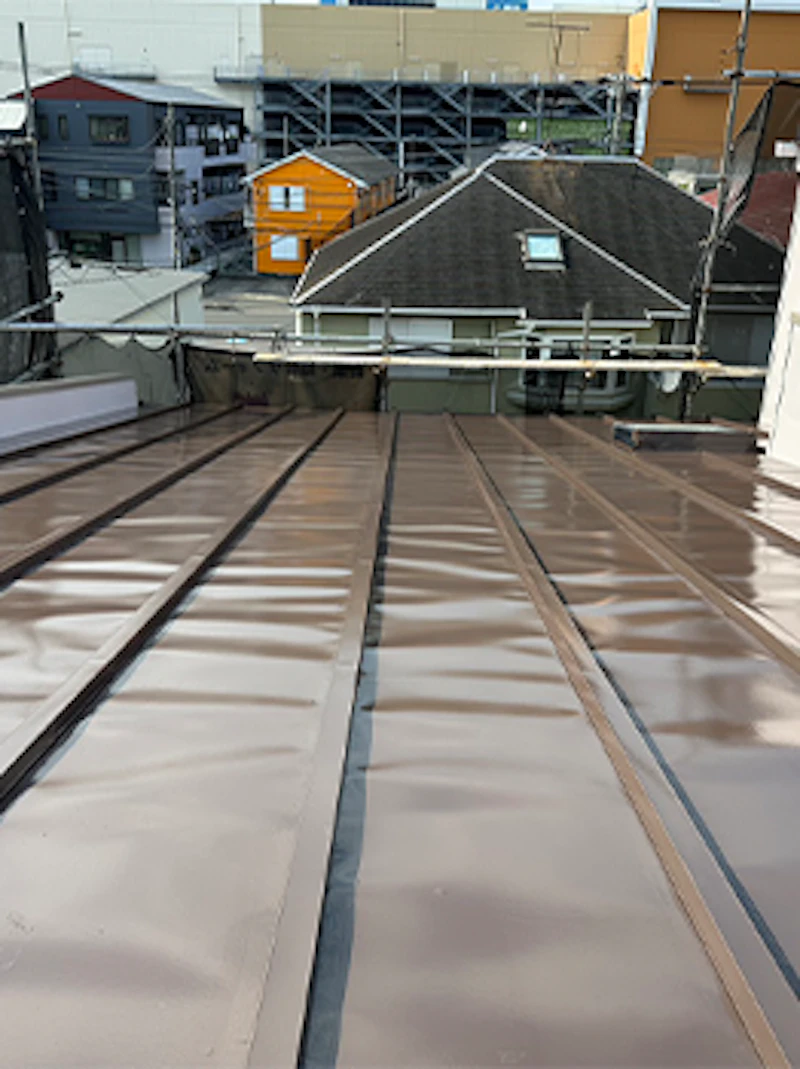 戸建ての屋根塗装工事（平塚市）の施工後