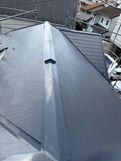 外壁、屋根塗装工事 施工時の様子 6