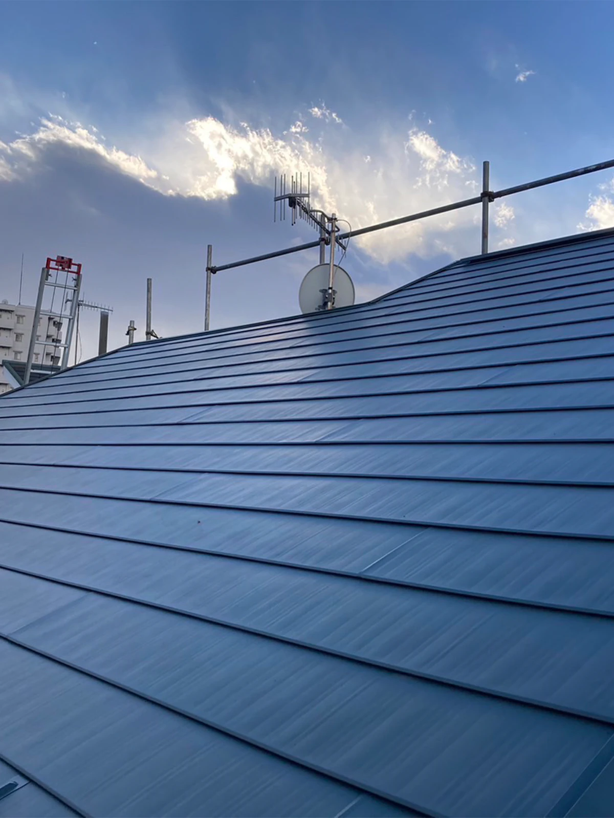 戸建ての外壁塗装工事・屋根カバー工法工事（茅ヶ崎市）の施工後