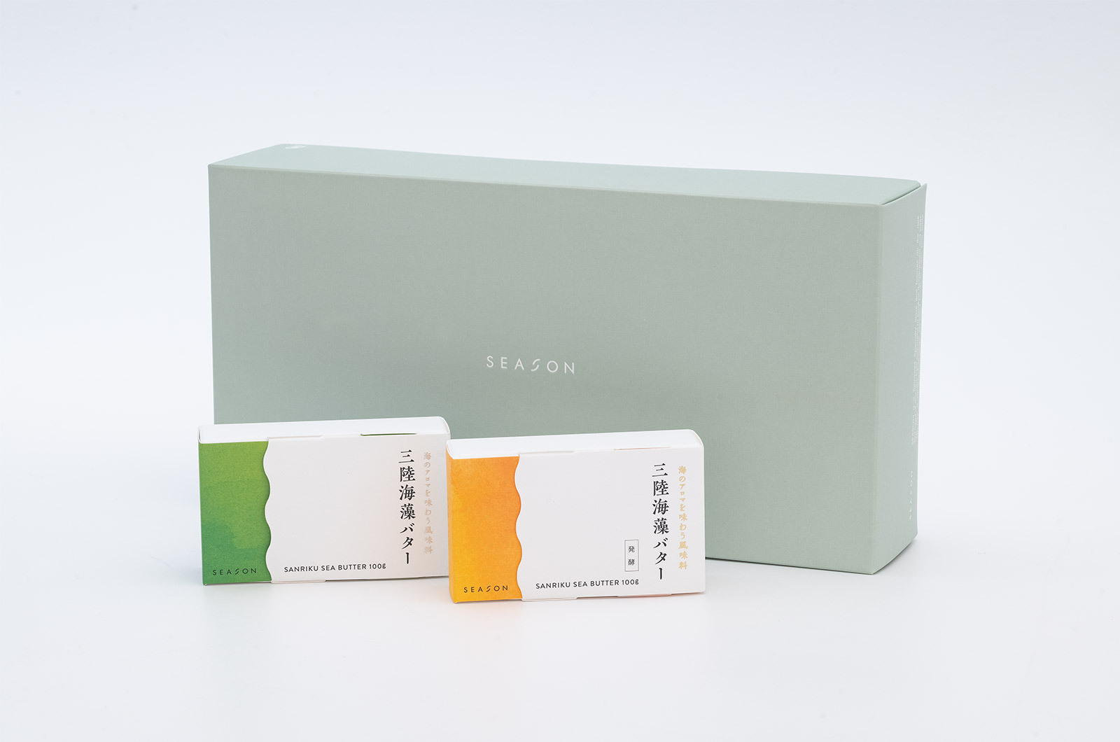 三陸海藻バター個装箱・詰め合わせギフトパッケージ