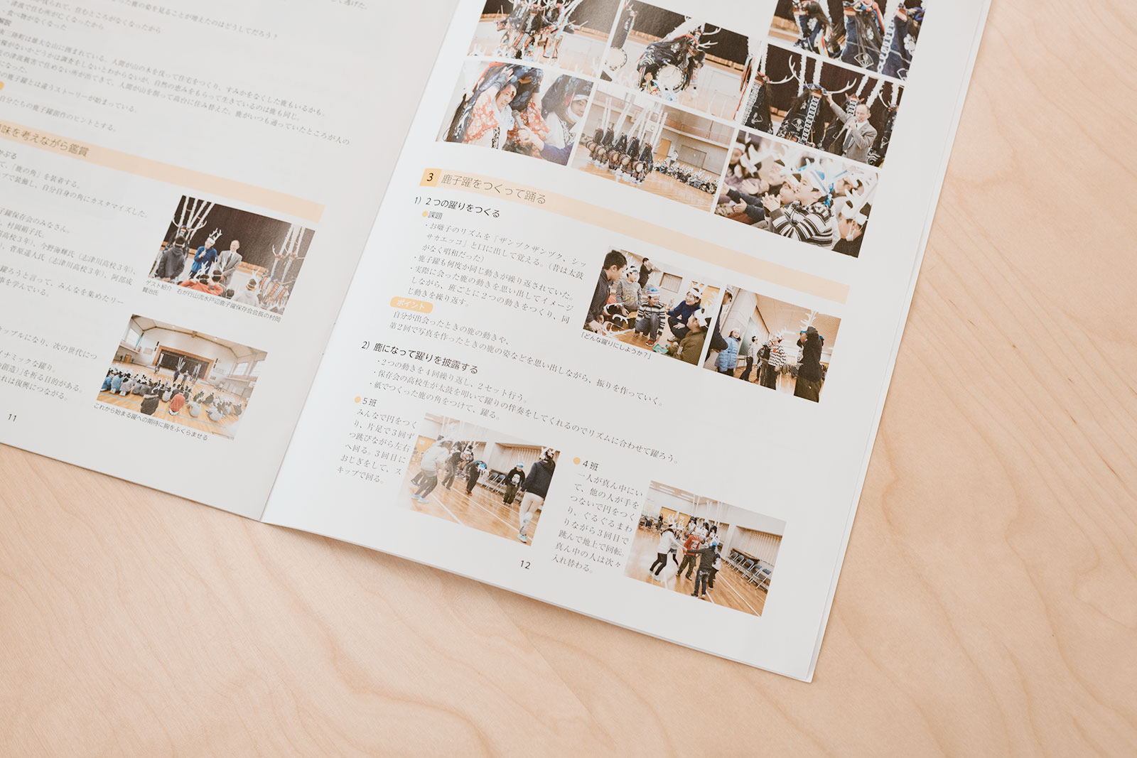 地域芸能等再興支援事業アウトリーチ向け 鹿角型被り物 - 画像3