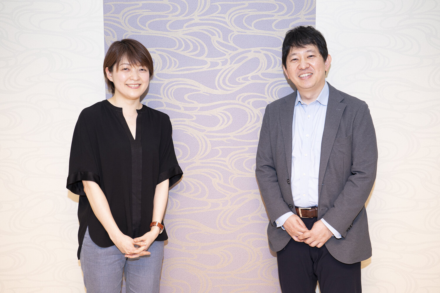 渡部氏とジャフコ担当キャピタリストの沼田朋子（左）