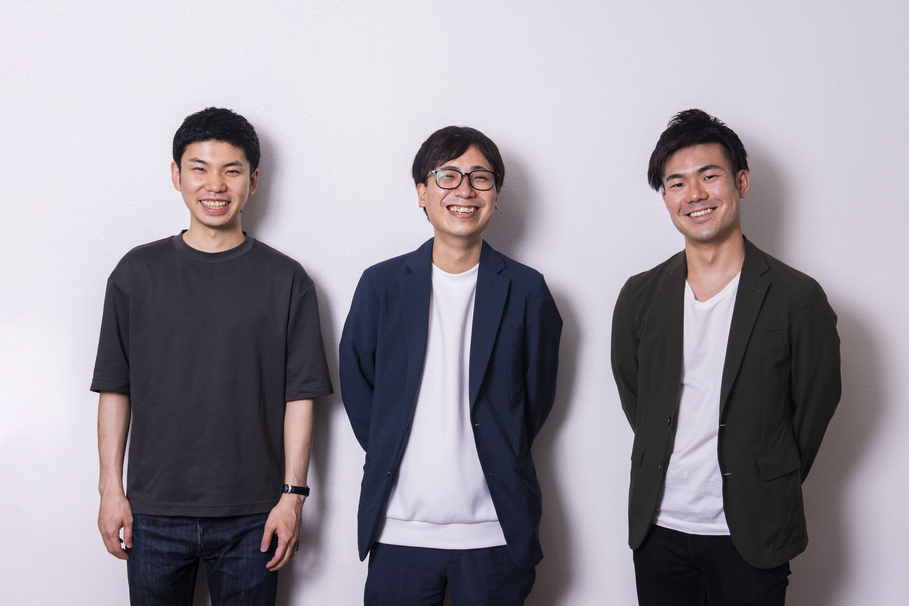 望月氏（中央）、ジャフコ担当キャピタリストの髙橋イリア（左）、清田 怜（右）
