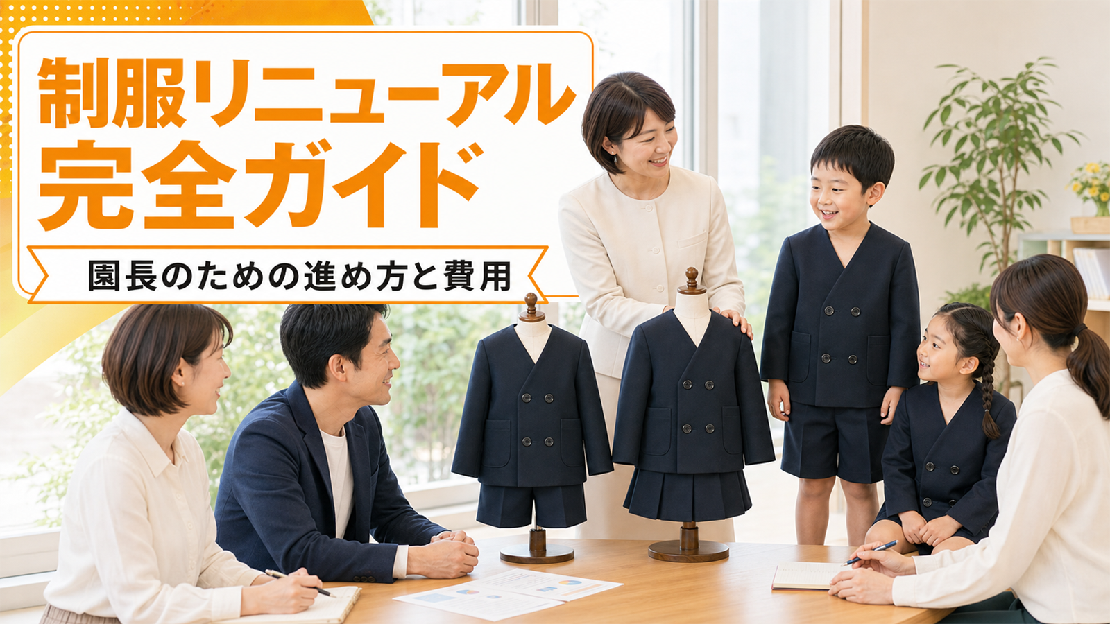 【園長向け】幼稚園・保育園の制服リニューアル完全ガイド