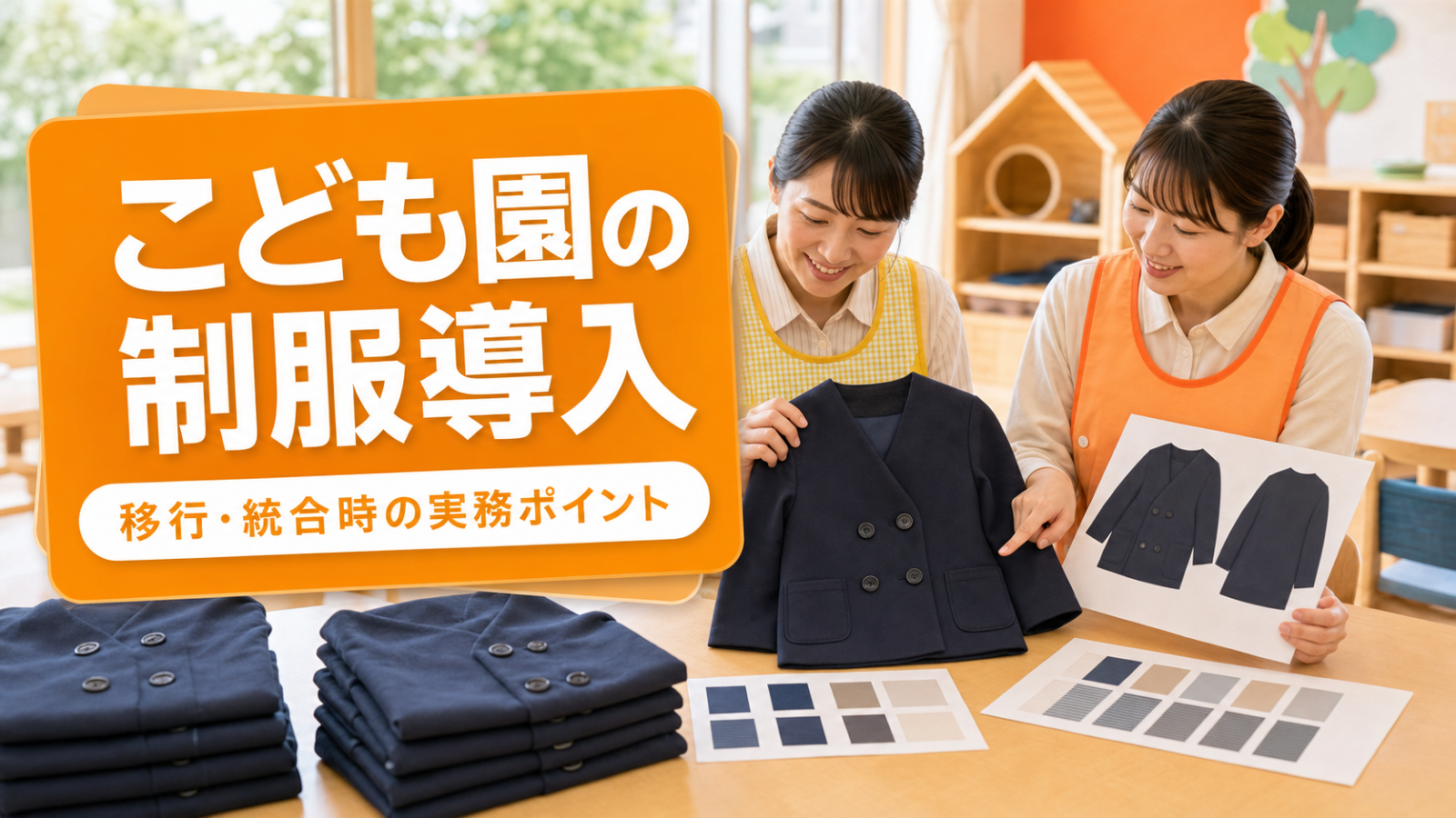 認定こども園の制服導入｜移行・統合時の実務ポイント