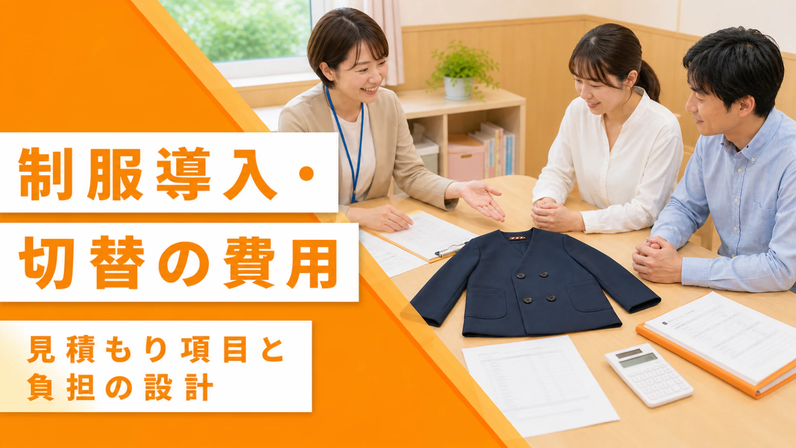 園の制服導入・リニューアル費用|見積もり項目と負担設計