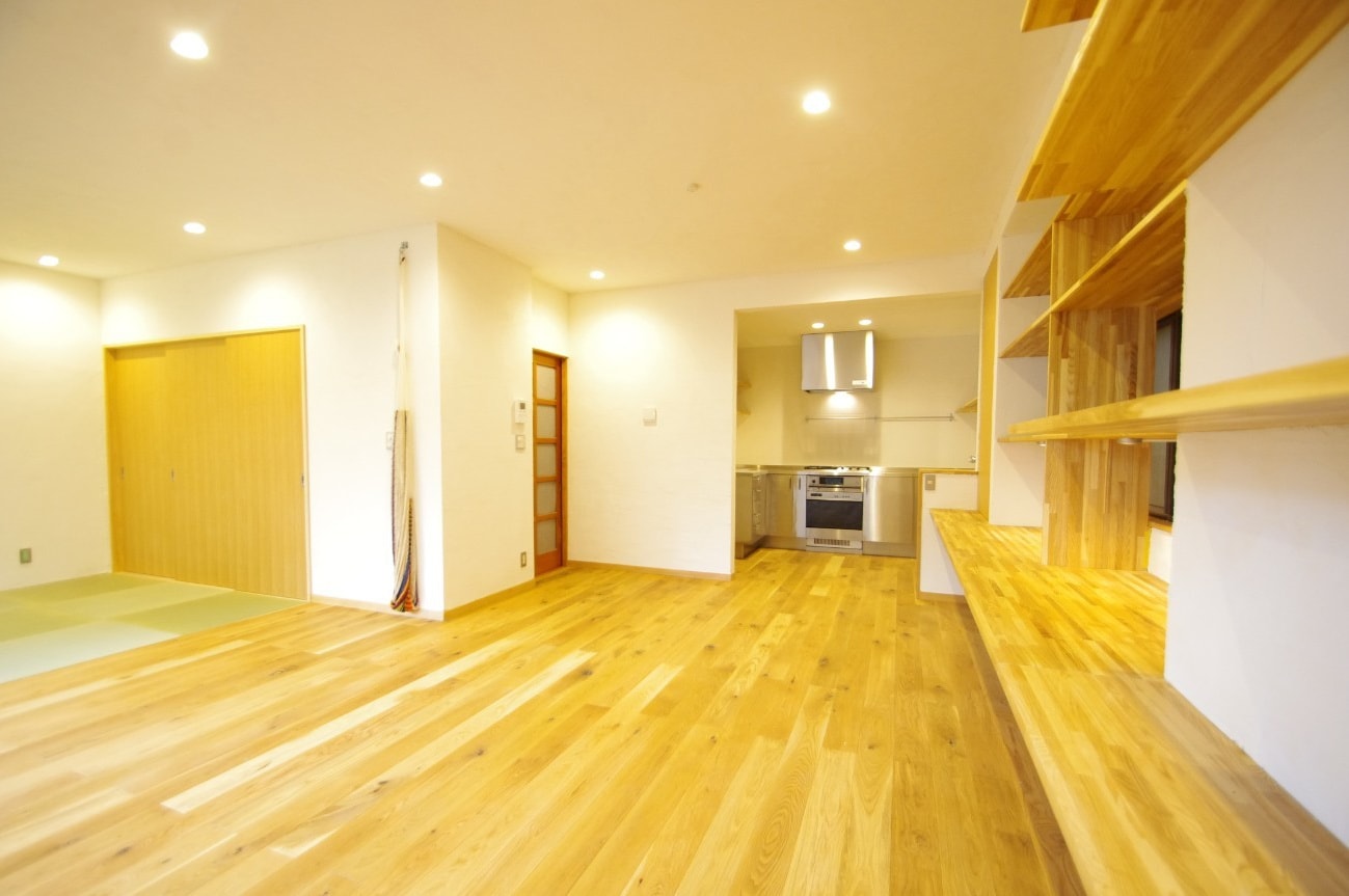 IKEAキッチンとロハスリフォームの施工事例