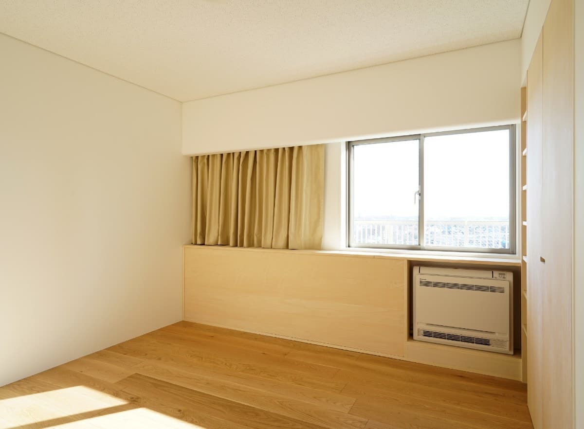 大規模マンションの角部屋｜空間全体の構成