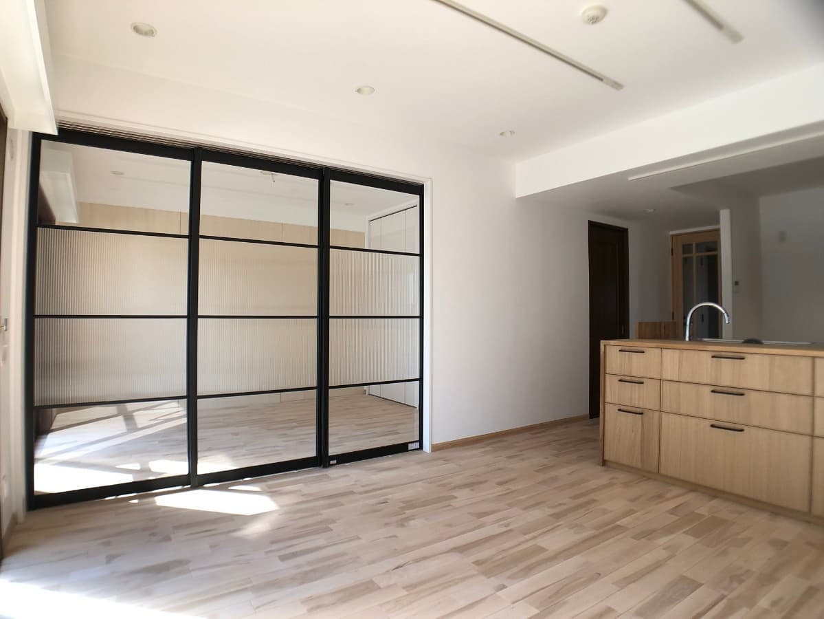 支給品とIKEAで作る進化系未完成リノベ｜空間全体の構成