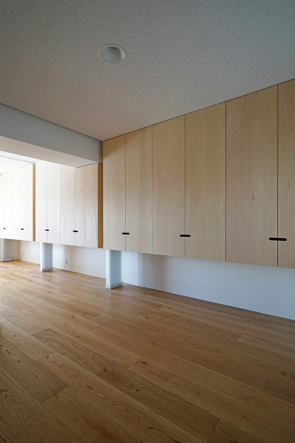 大規模マンションの角部屋｜造作・加工部分の納まり