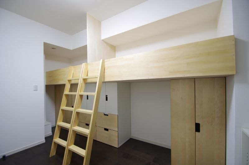 IKEAで造作!子供用ベッドの施工事例