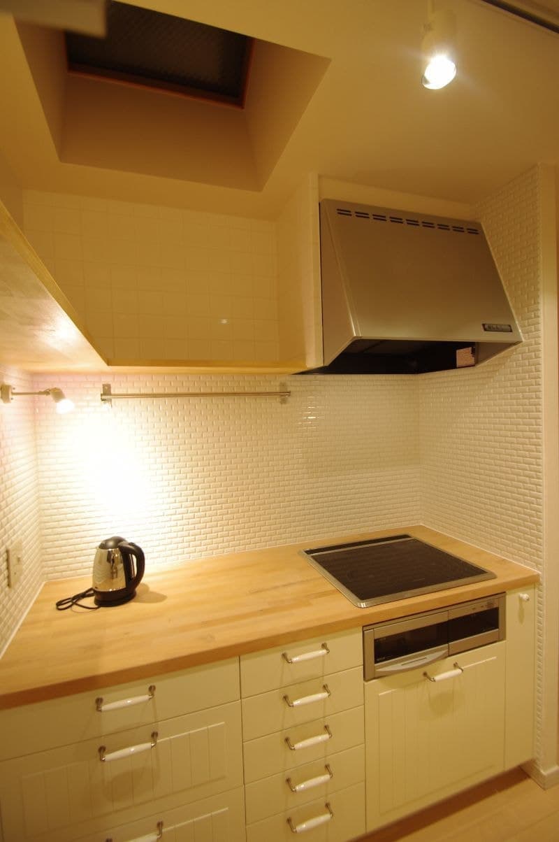 IKEAでⅡ型キッチン|設備と収納の納まり