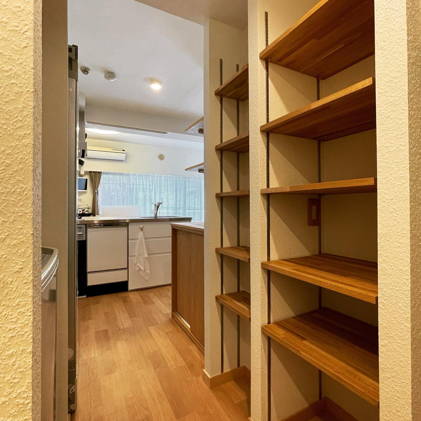 IKEAのキッチンとオーク材で水回りをリフォーム(^^)の施工写真 4