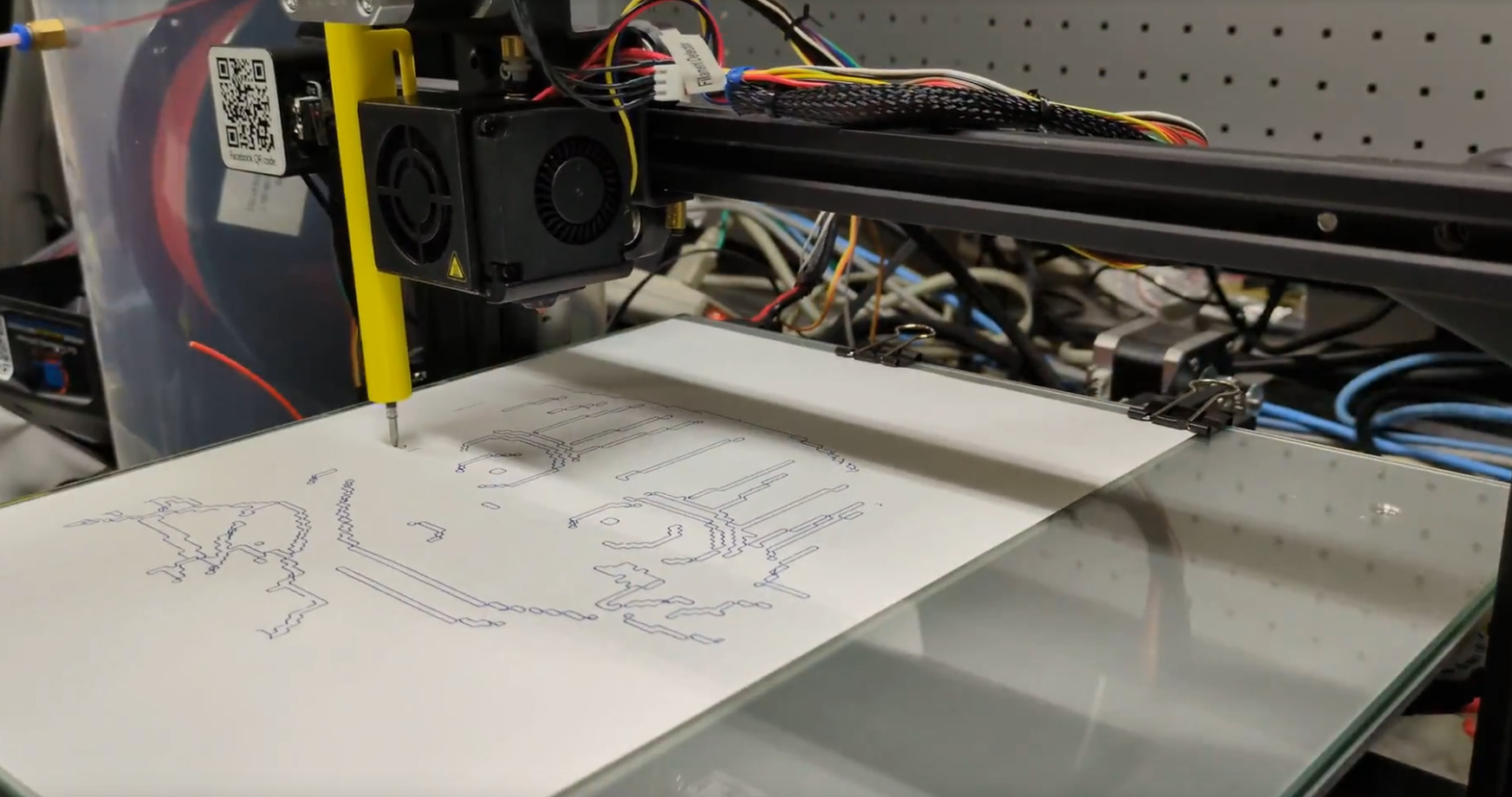 似顔絵ロボット