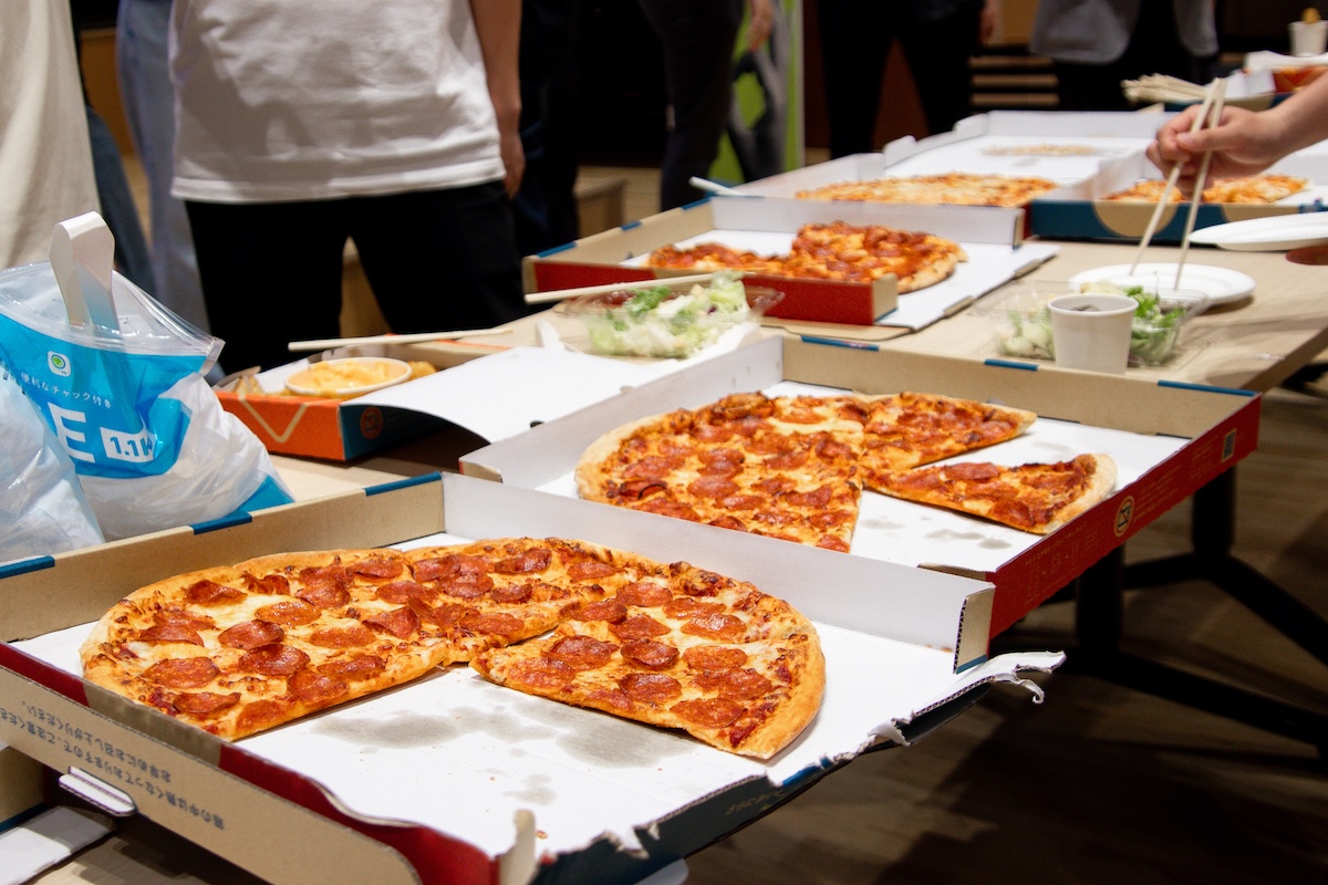 OKJ Academy pizza