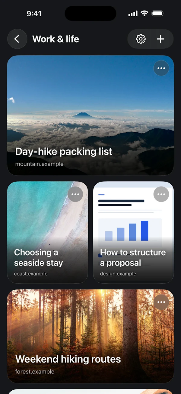 LinkOrganizer Bookmark
organization app