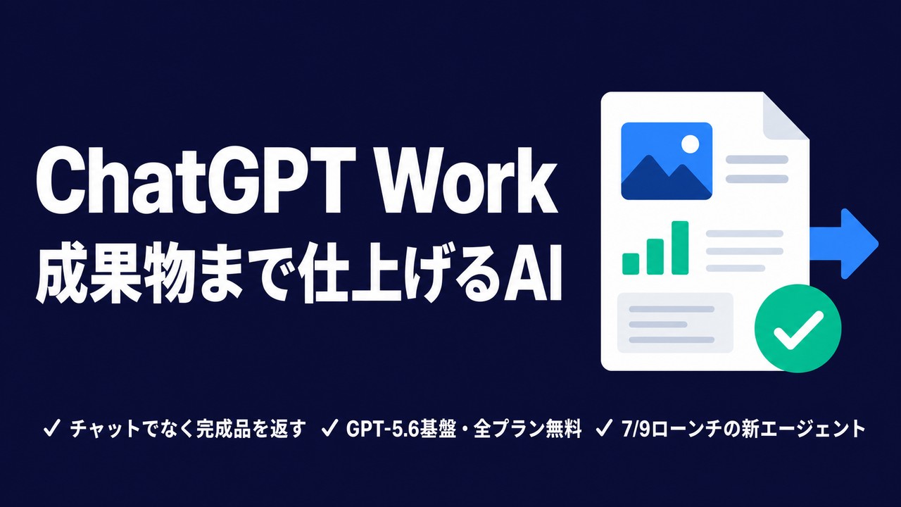 ChatGPTアプリのChat/Work/Codex使い分け | Codex for Business