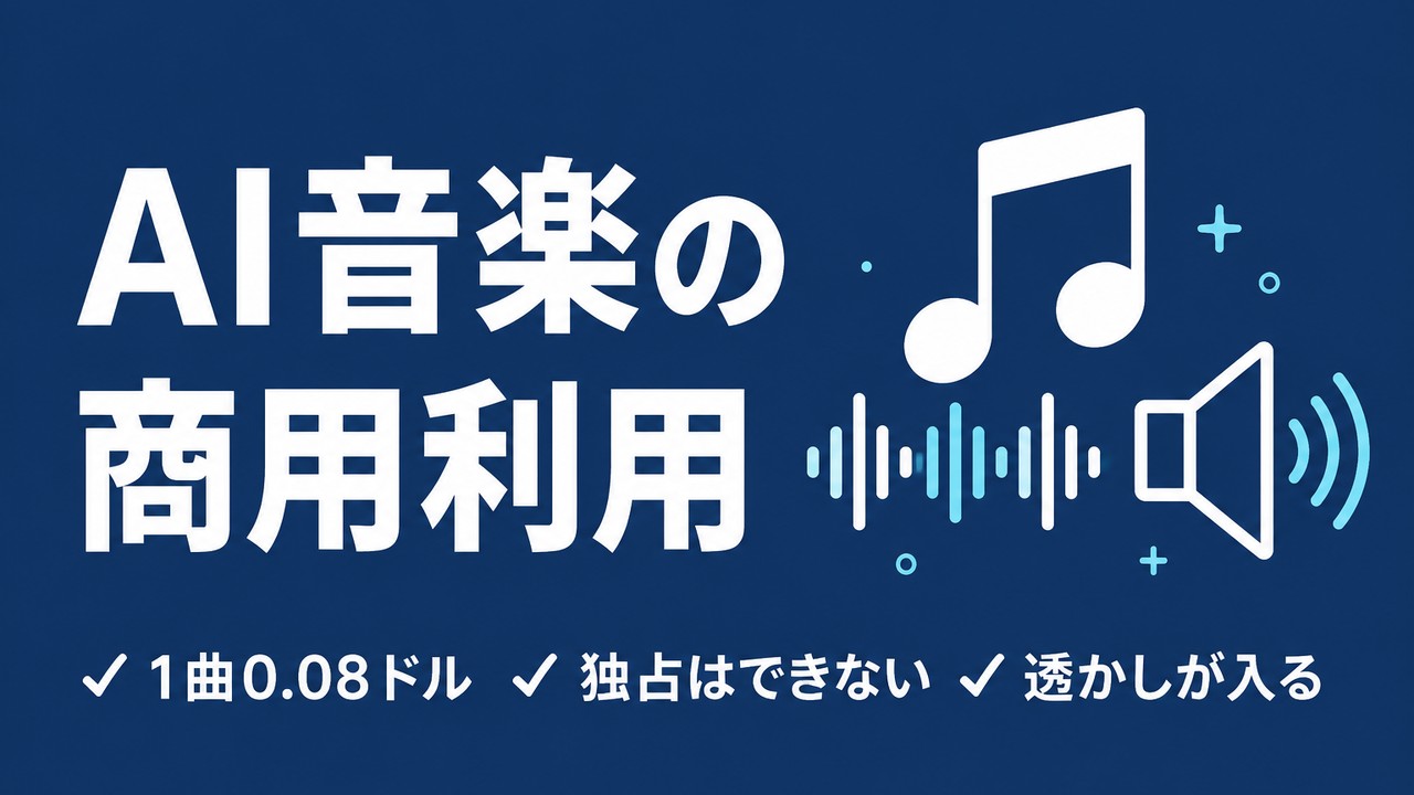 AI音楽の商用利用｜Lyria 3.5の料金と権利