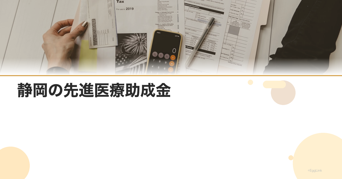 静岡の先進医療助成金|金額と申請方法
