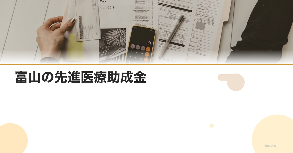 富山の先進医療助成金|金額と申請方法