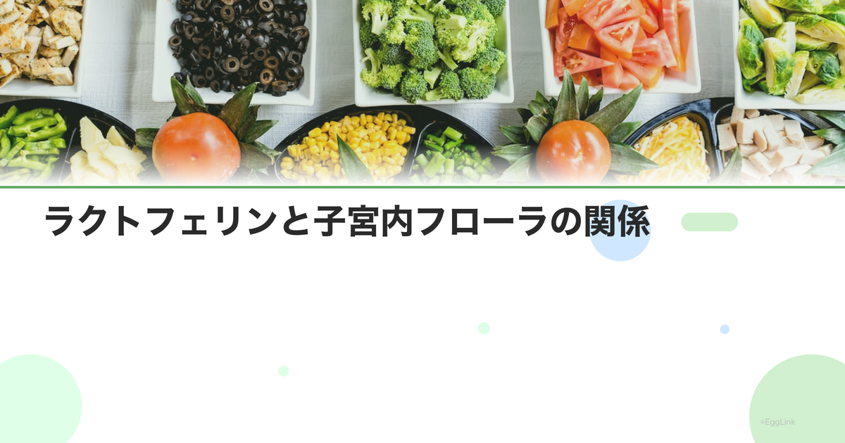 ラクトフェリンと子宮内フローラの関係|着床率改善のエビデンス