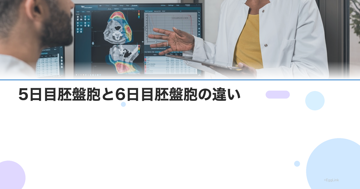 5日目胚盤胞と6日目胚盤胞の違い|凍結胚移植の成功率比較