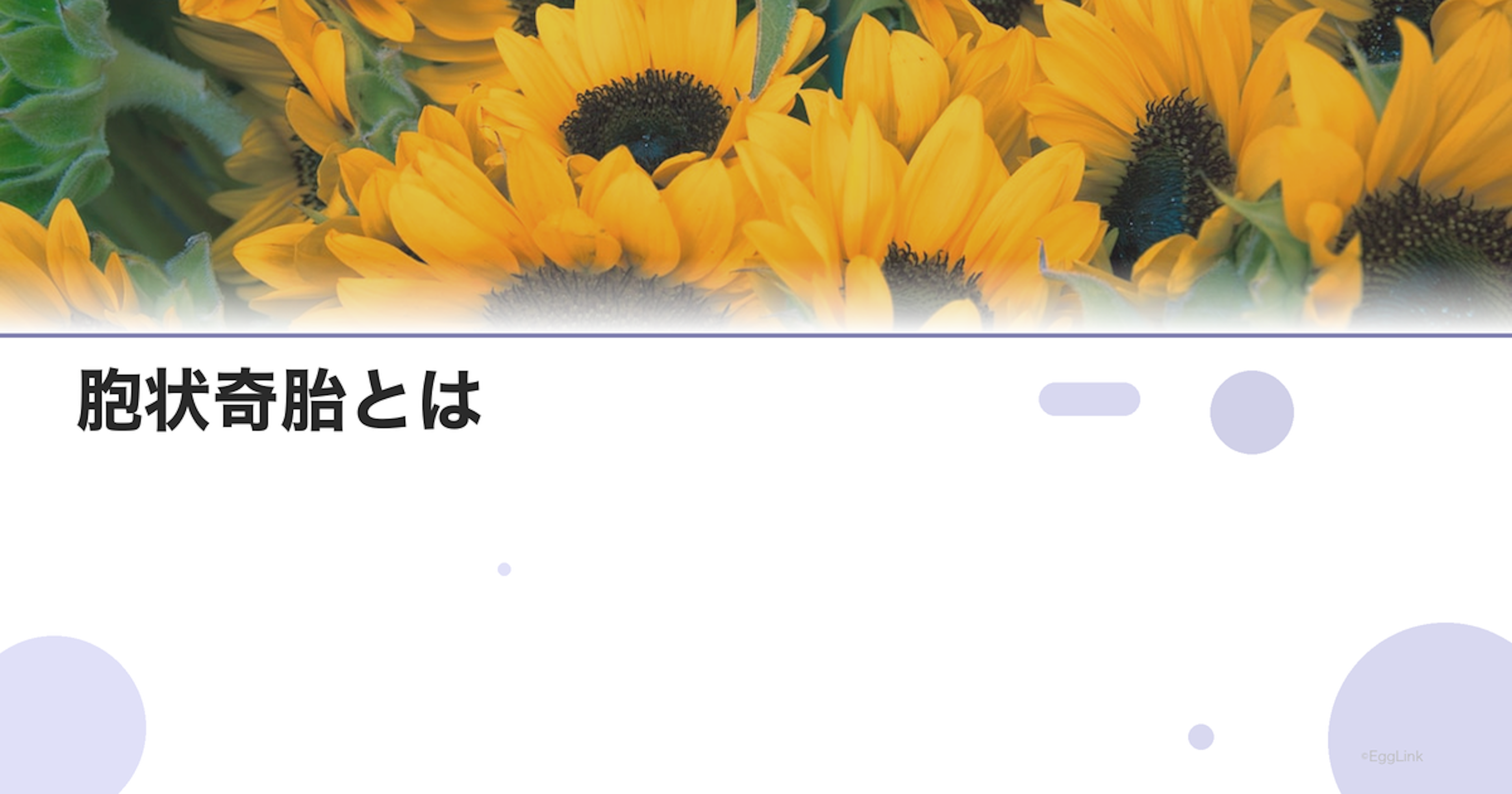 胞状奇胎とは｜症状・診断・治療・経過観察