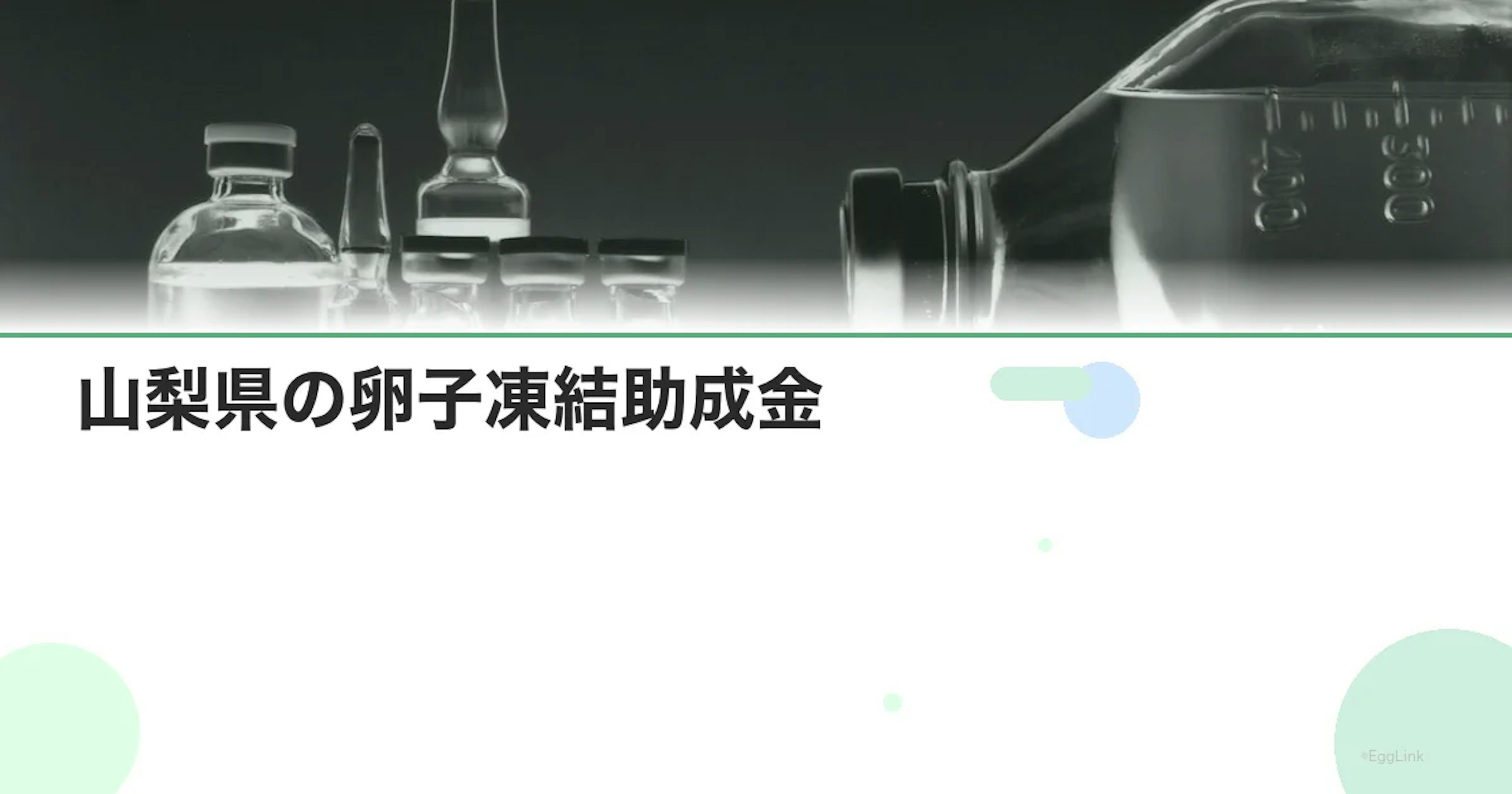 【2026年最新】山梨県の卵子凍結助成金｜対象者・金額・申請方法を徹底解説