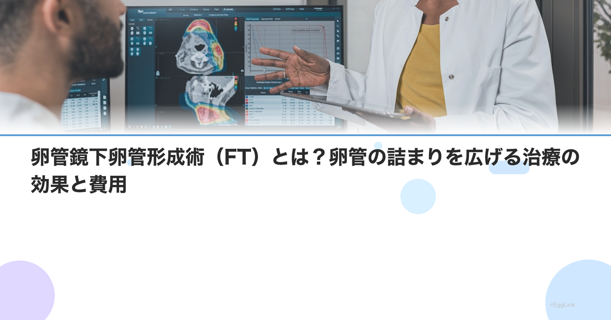 卵管鏡下卵管形成術(FT)とは?卵管の詰まりを広げる治療の効果と費用
