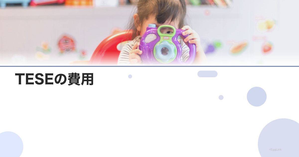 TESEの費用|保険適用と自費の違い