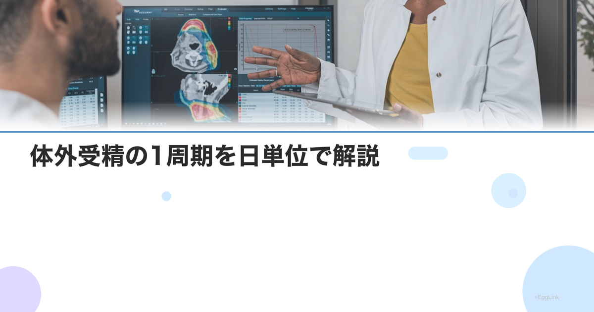 体外受精の1周期を日単位で解説|注射開始から判定日までの全工程