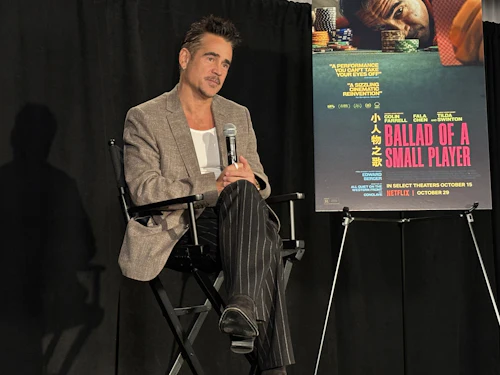 依存症経験者コリン・ファレルが最新作『端くれ賭博人のバラード』について語ること