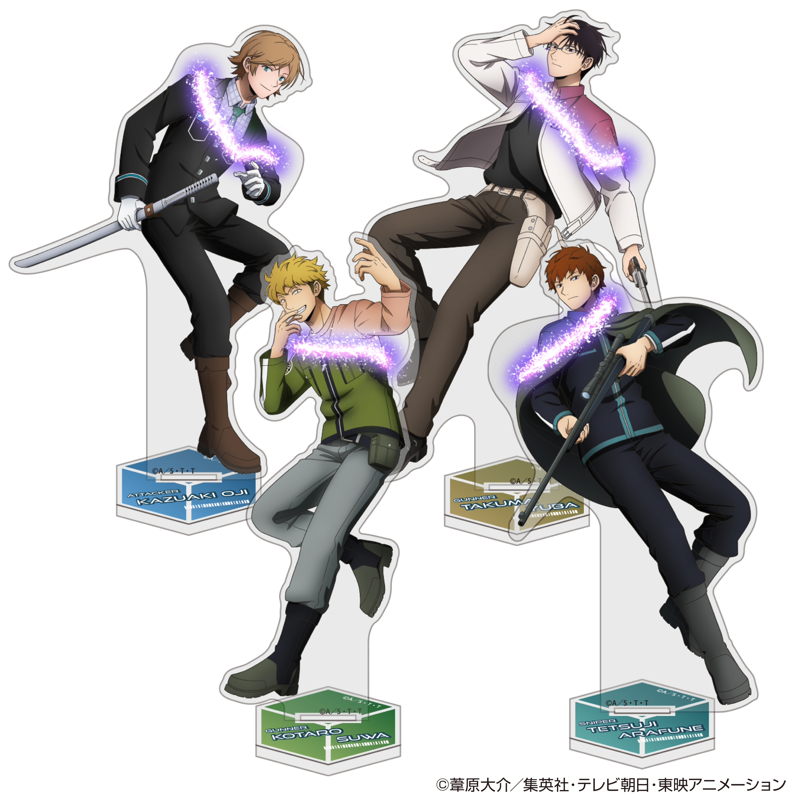 描き下ろし アクリルスタンド トリガー起動（オン）Ver.（王子一彰